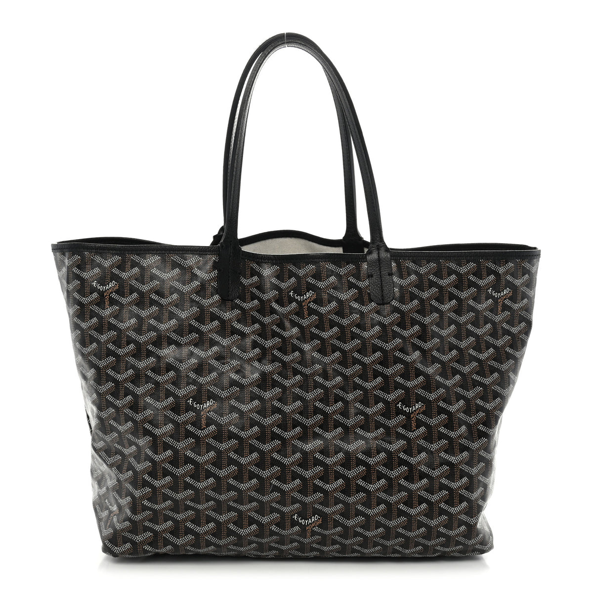 Goyard Goyardine Saint Louis PM Black 1 of 12
