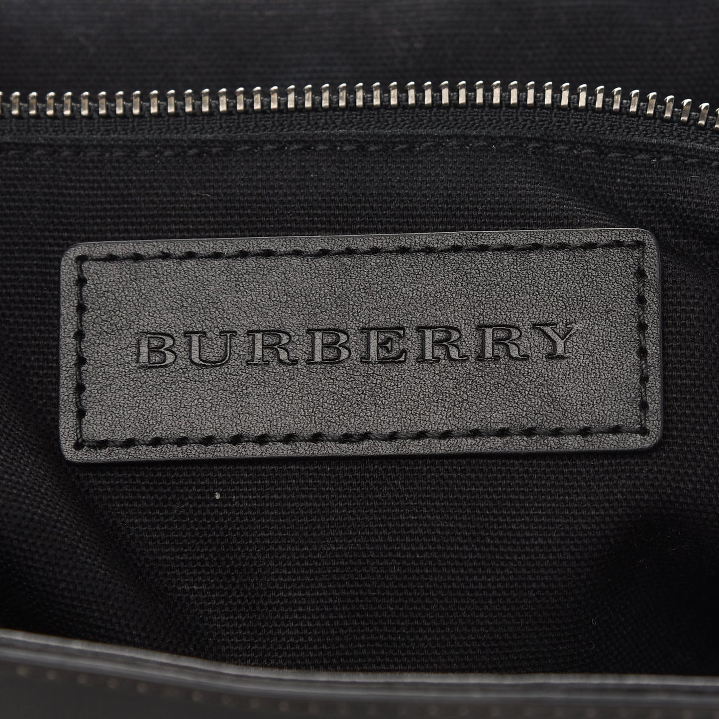 Smoked Check Messenger Bag Black