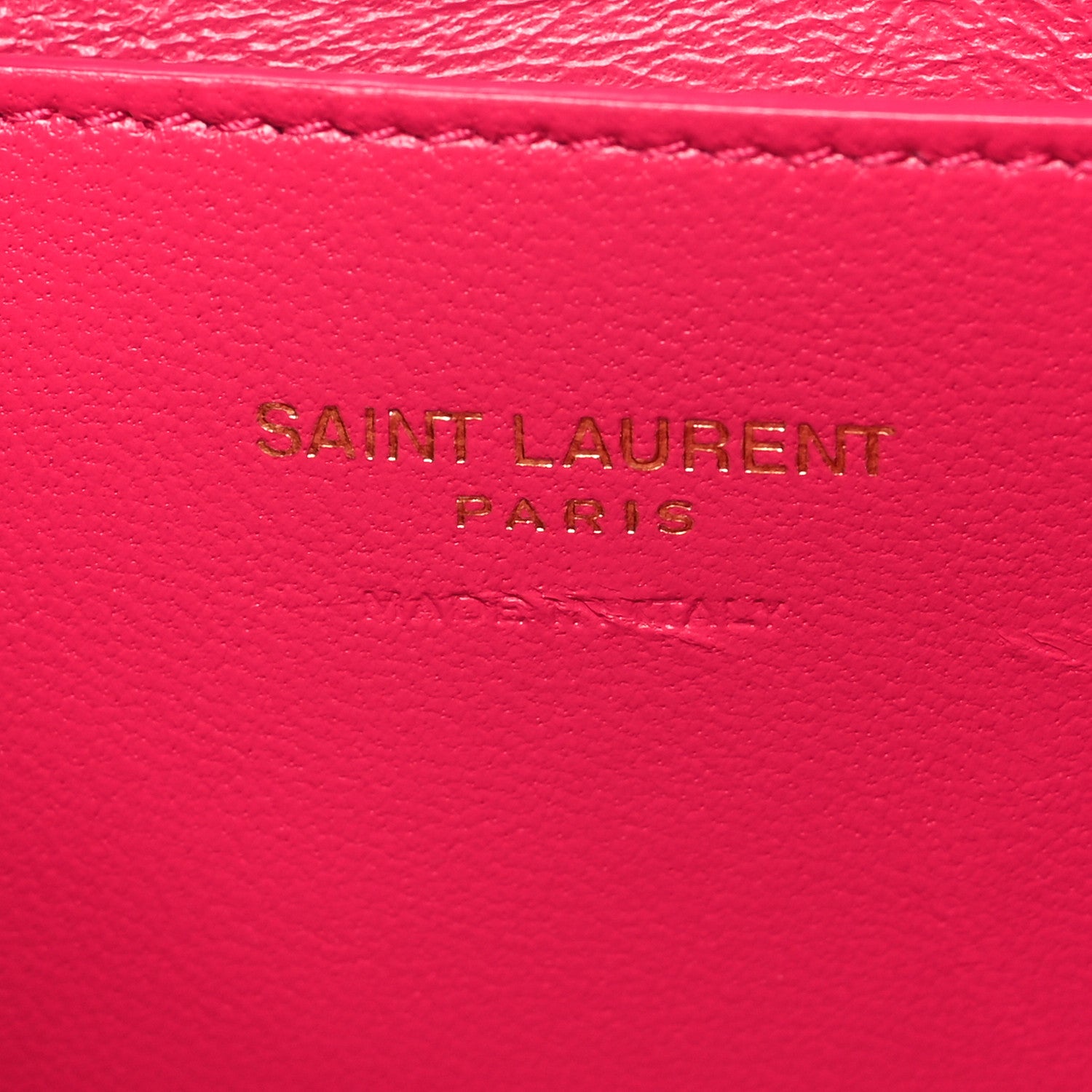 Saint Laurent Satin Le 5 A 7 Mini Hobo Guava Pink 7 of 11