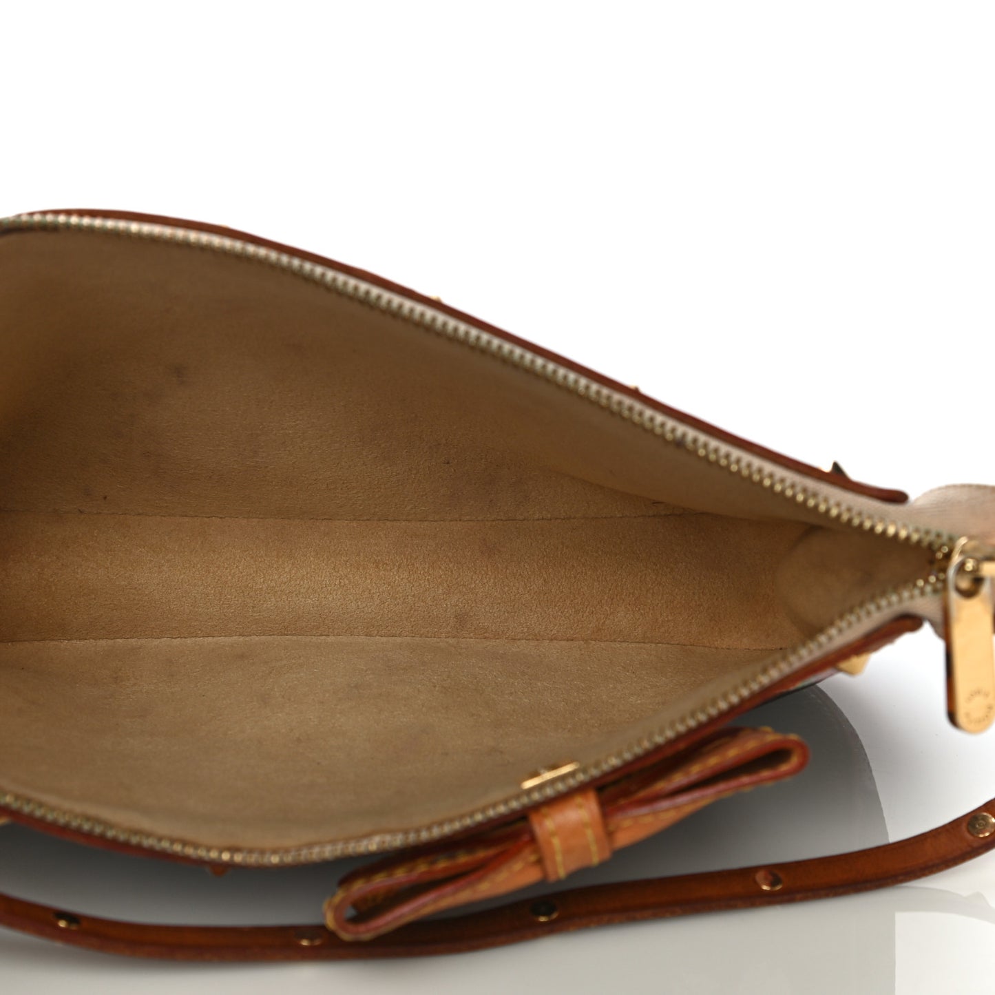 Monogram Cherry Blossom Pochette Accessories Brown