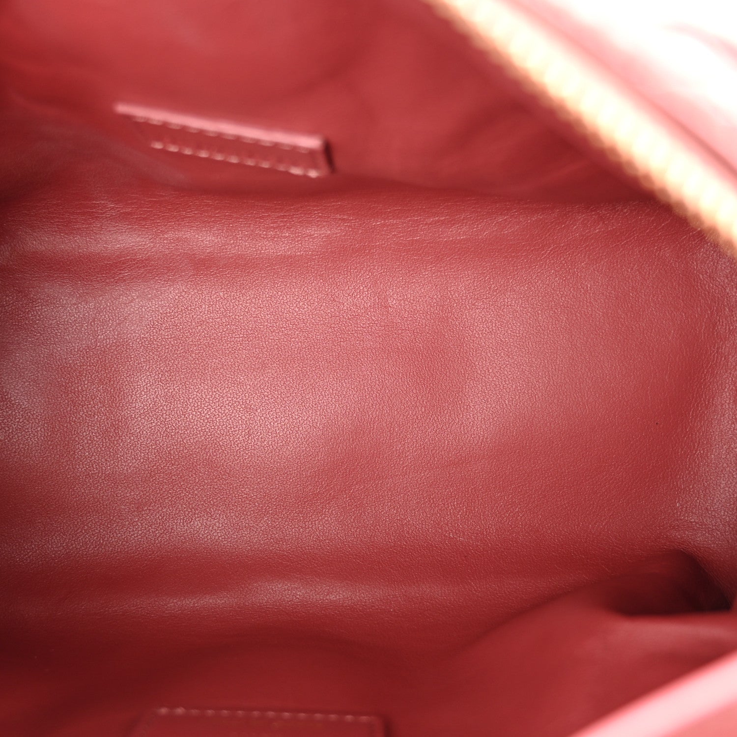 Christian Dior Calfskin Macrocannage Medium Diortravel Nomad Pouch Rust 5 of 10