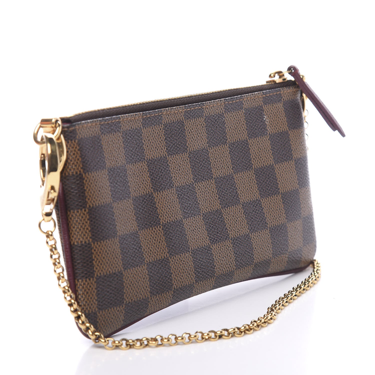 Louis Vuitton Damier Ebene Milla MM Trunk Pochette 3 of 9