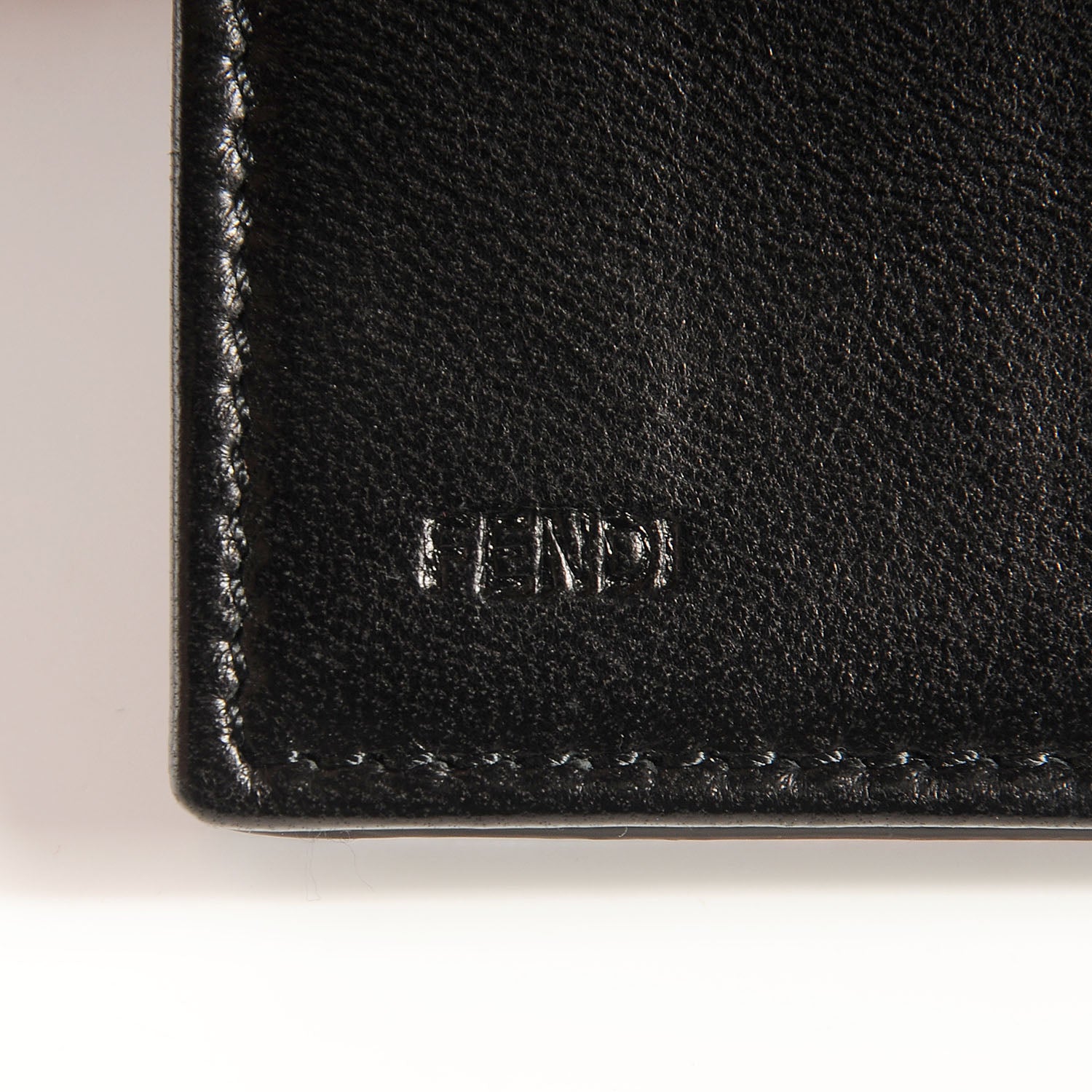 Fendi Zucca Spalmati Chain Clutch Pastello 7 of 9
