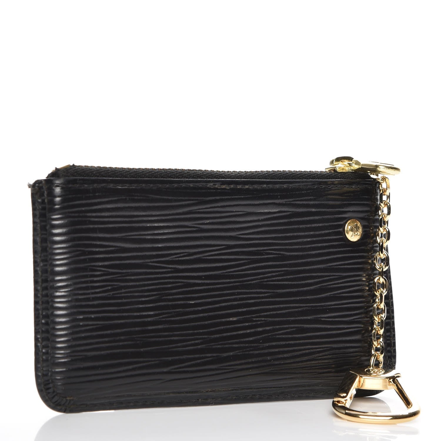 Louis Vuitton Epi Key Pouch Black 3 of 7