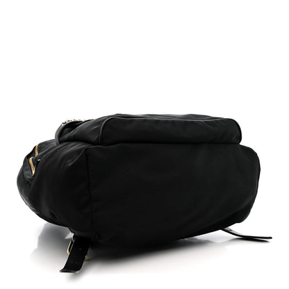 Stella McCartney Nylon Eco Alter Nappa Mini Falabella GO Backpack Black 4 of 10