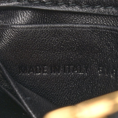 Balenciaga Satin Jacquard Logo Matelasse S BB Round Shoulder Bag Black 7 of 15