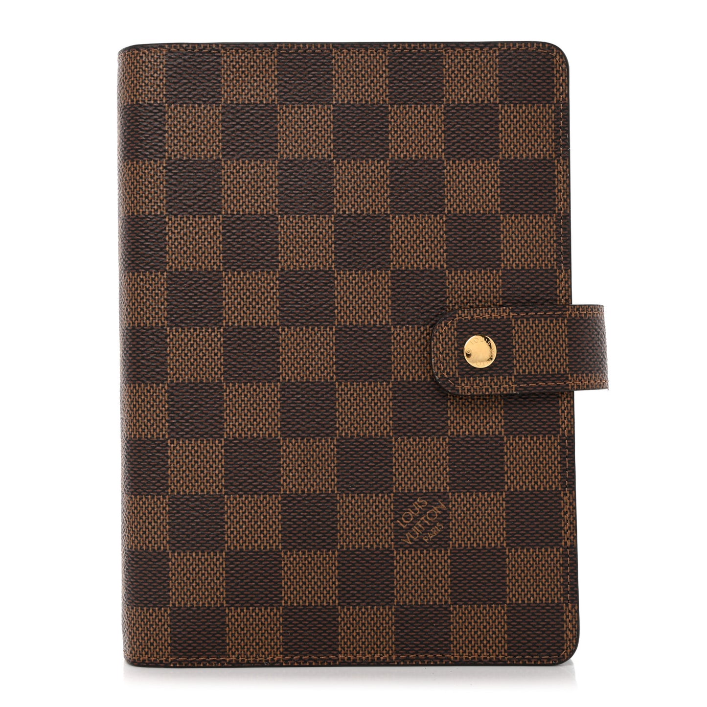Damier Ebene Medium Ring Agenda Cover