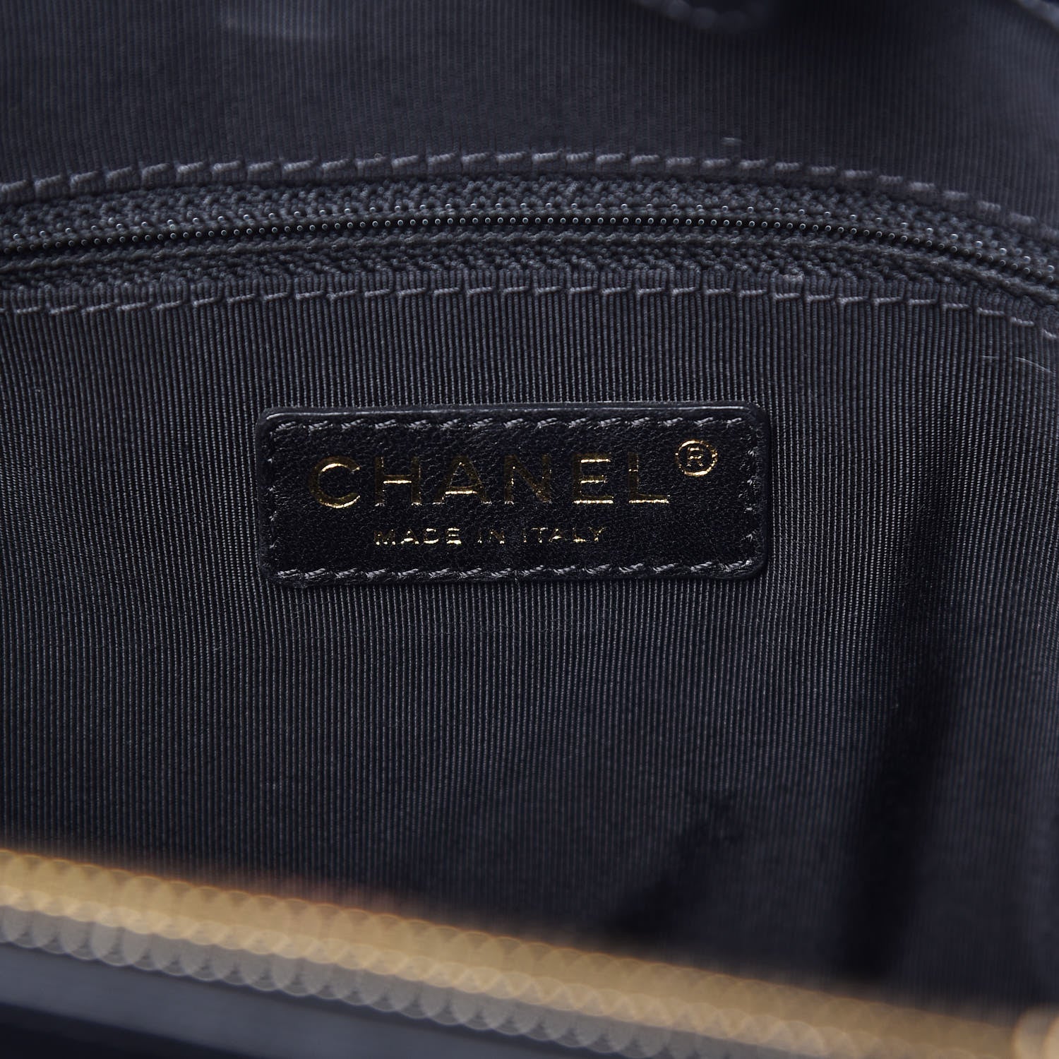 Chanel Calfskin Quilted Small Chain Me Tote Black 6 of 12