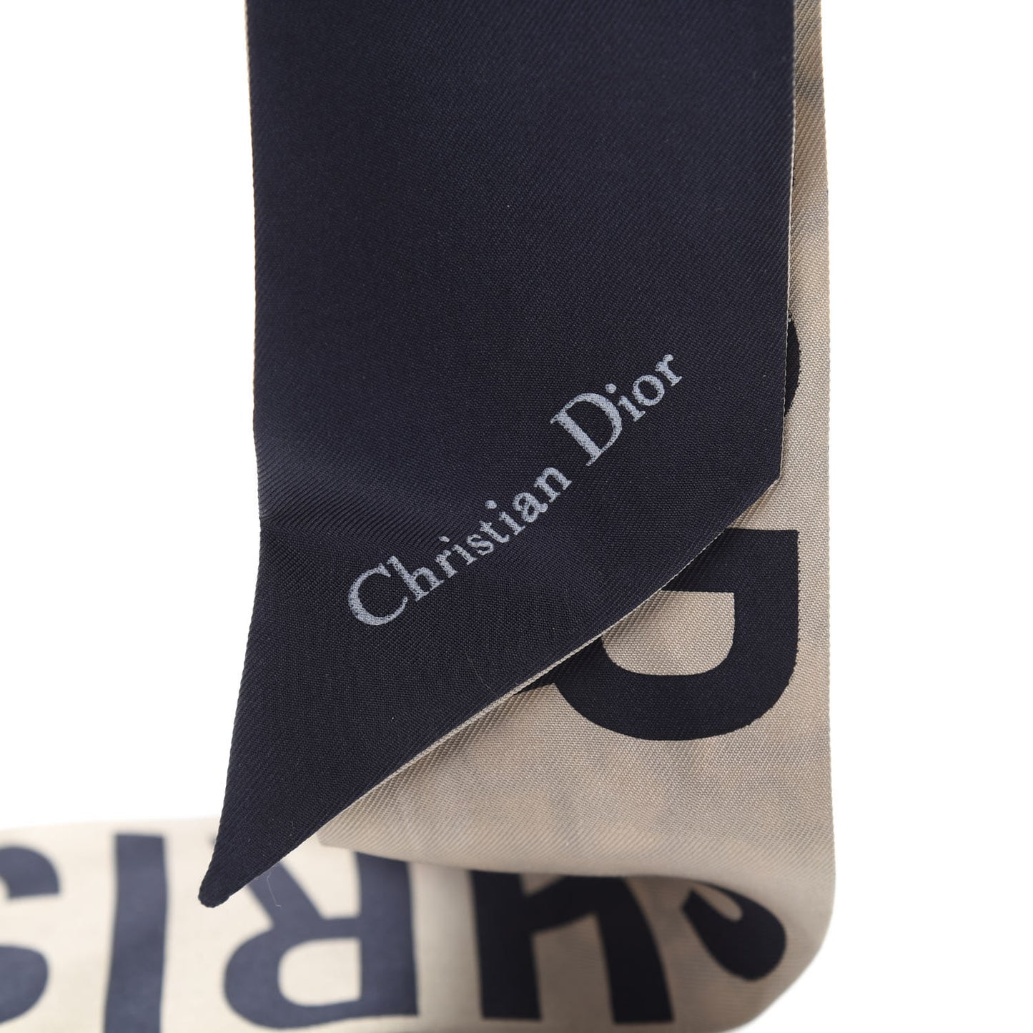Silk Oblique Mitzah Scarf Blue
