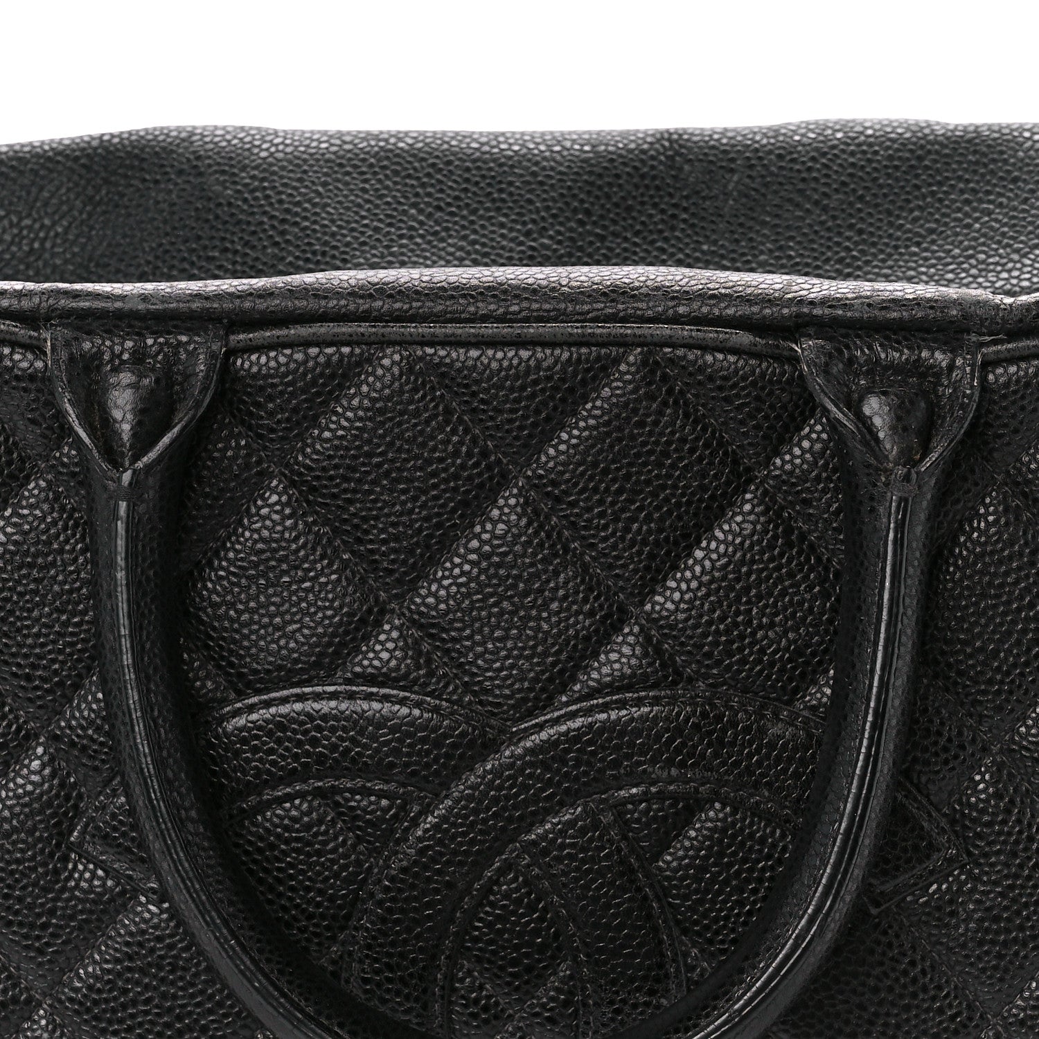 Chanel Caviar Quilted Large Bowler Black 12 of 14