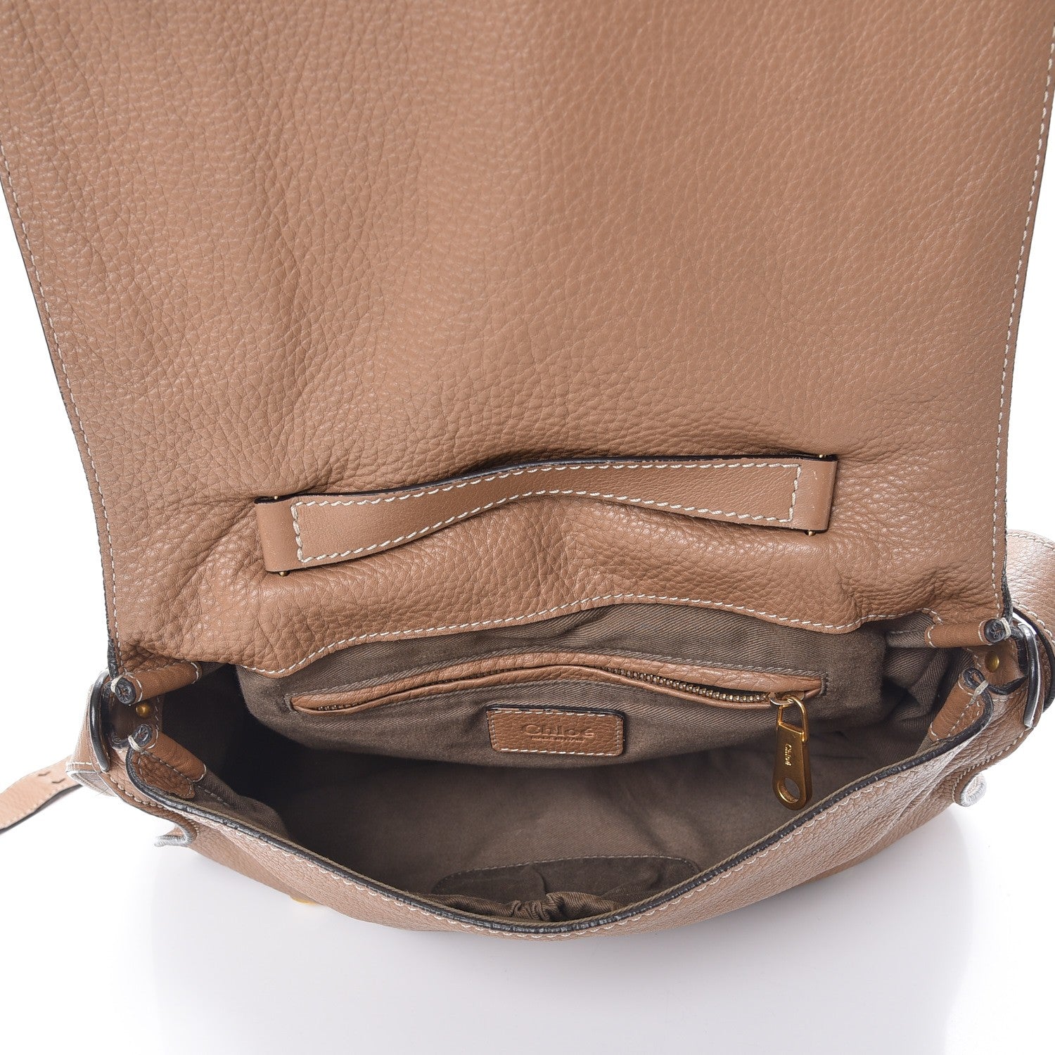 Chloe Calfskin Medium Marcie Satchel Nut 5 of 7