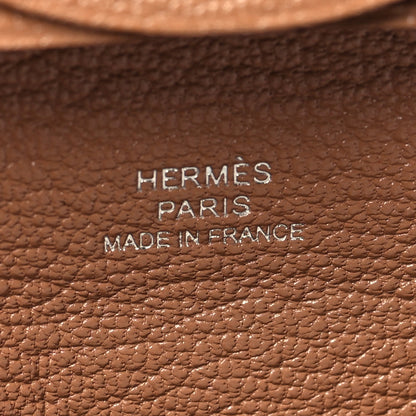 Hermes Chevre Mysore Bastia Coin Purse Quebracho 6 of 9