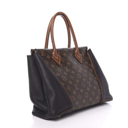 Louis Vuitton Monogram Tote W PM Black 3 of 16