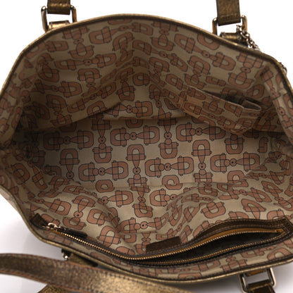 Gucci Monogram Medium Jolicoeur Tote Metallic 4 of 10