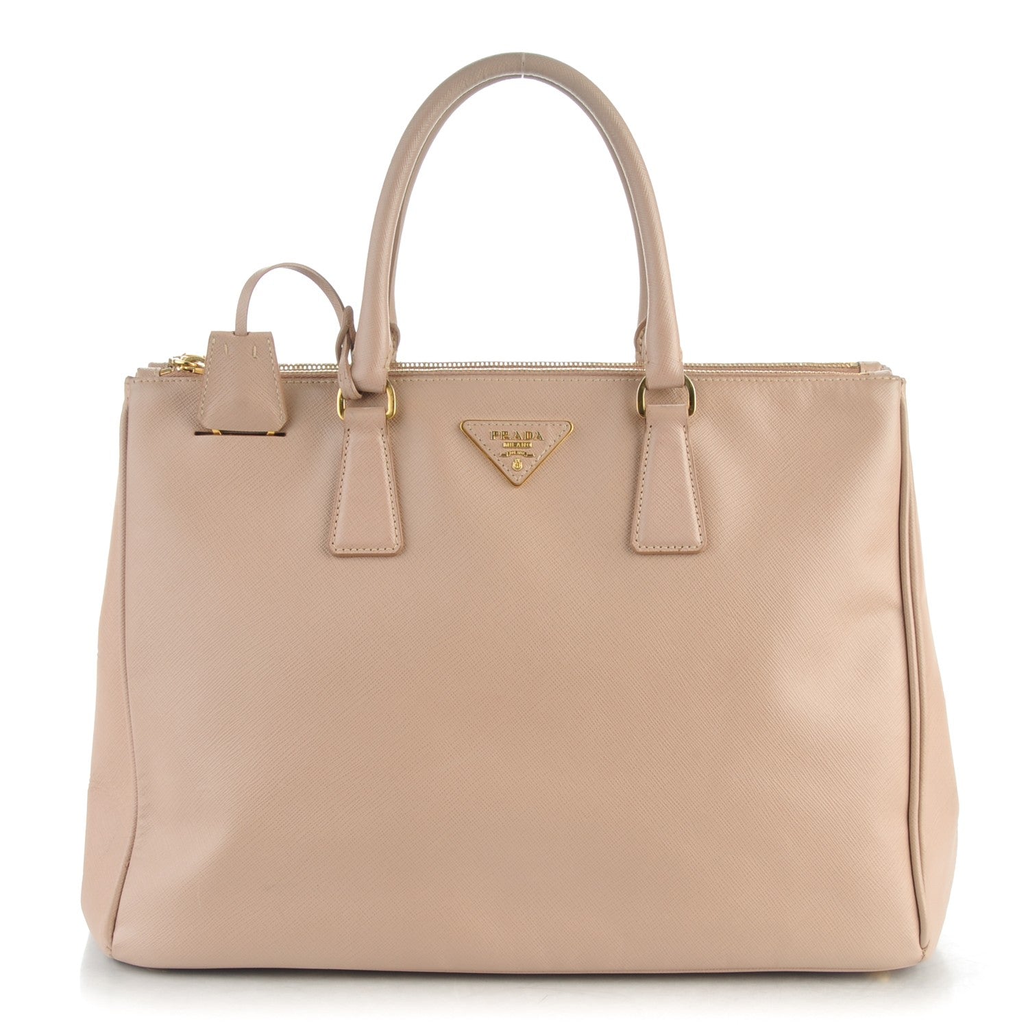 Prada Saffiano Large Galleria Double Zip Tote Cammeo 1 of 8