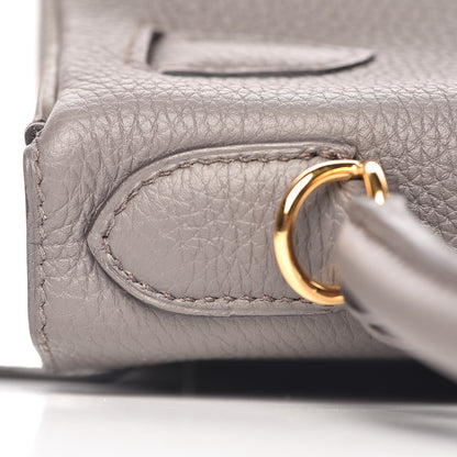 Hermes Togo Kelly Retourne 28 Etain 36 of 38
