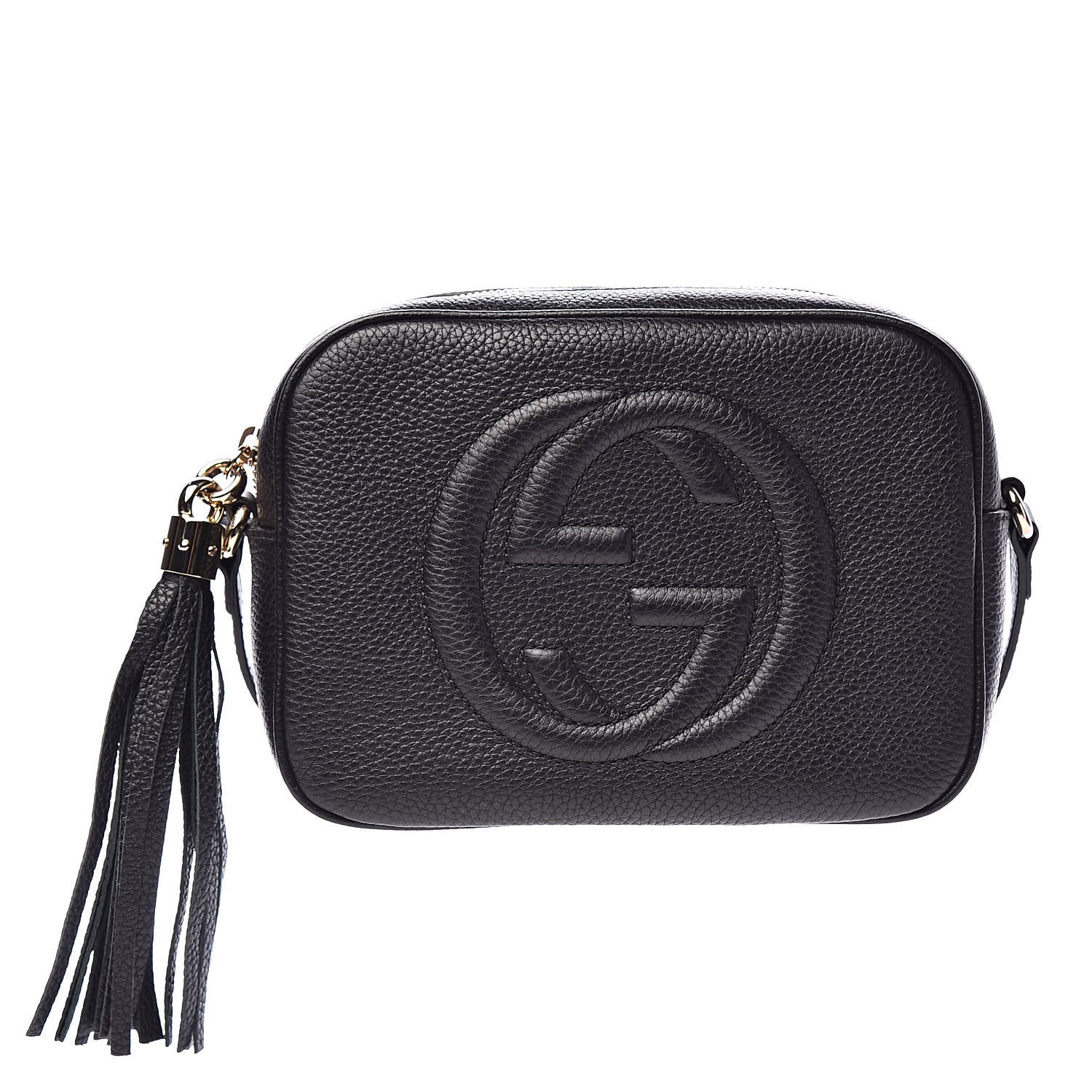 Gucci Pebbled Calfskin Small Soho Disco Bag Black 1 of 10