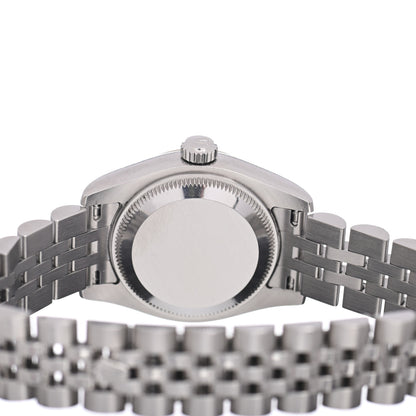 Rolex Stainless Steel 18K White Gold Diamond 26mm Oyster Perpetual Datejust Watch Sodalite 179174 4 of 4