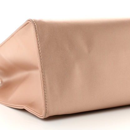 Telfar Metallic Vegan Leather Medium Shopping Bag Copper 9 of 11