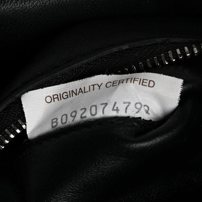 Bottega Veneta Lambskin Maxi Intreccio Padded Chain Cassette Crossbody Bag Black 8 of 10