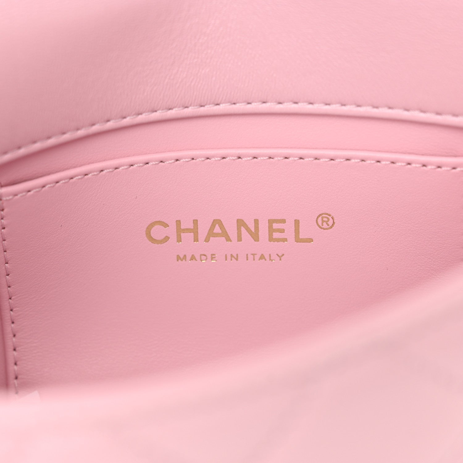 Chanel Lambskin Quilted Mini Flap Light Pink 6 of 11