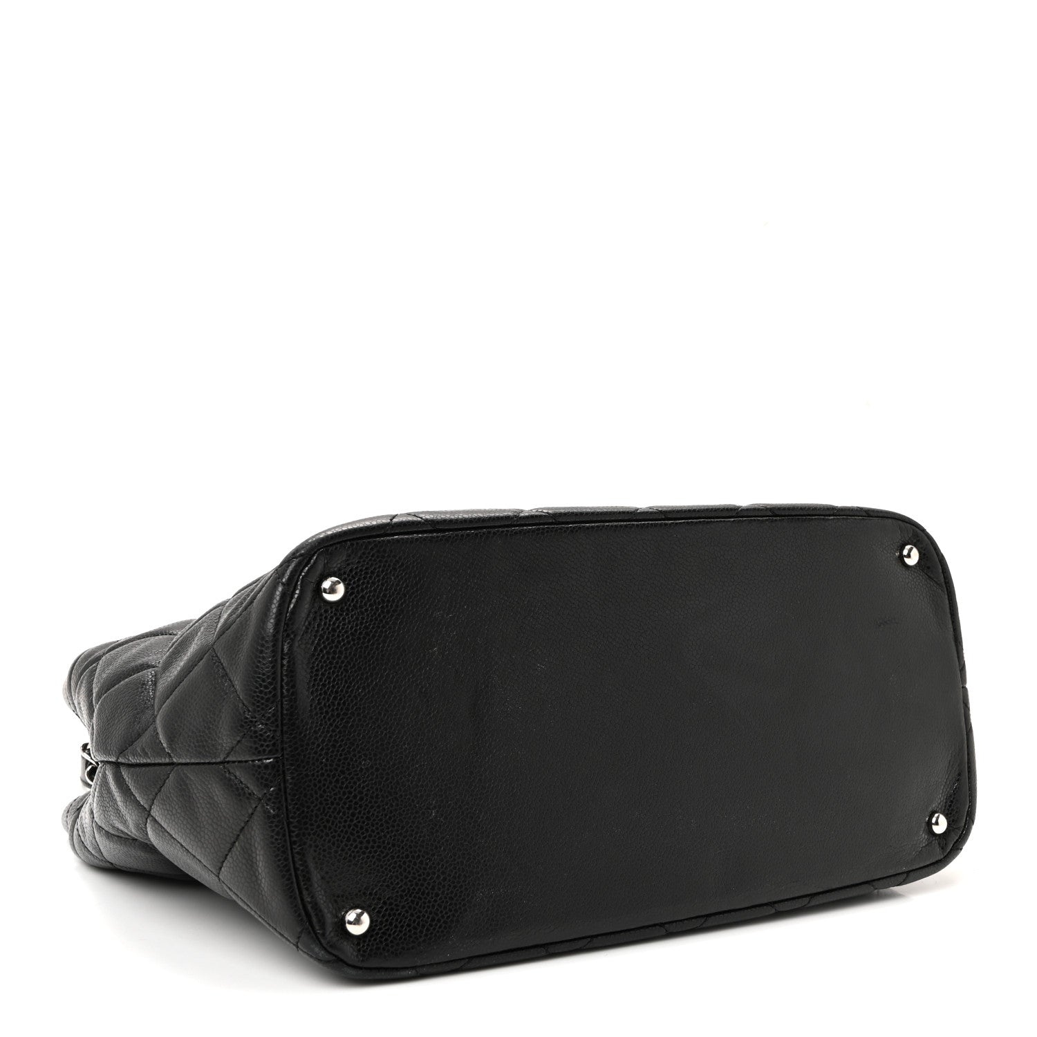 Chanel Caviar Quilted Timeless CC Soft Tote Black 4 of 9