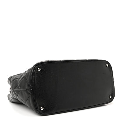 Chanel Caviar Quilted Timeless CC Soft Tote Black 4 of 9