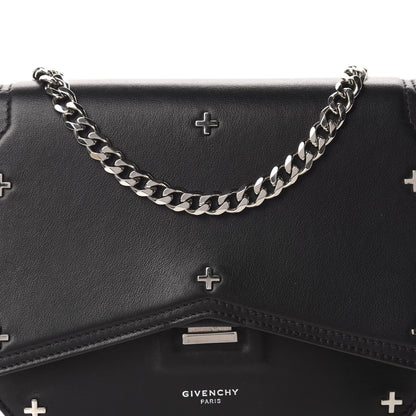 Givenchy Calfskin Cross Embellished Bow Cut Chain Bag Black 11 of 11