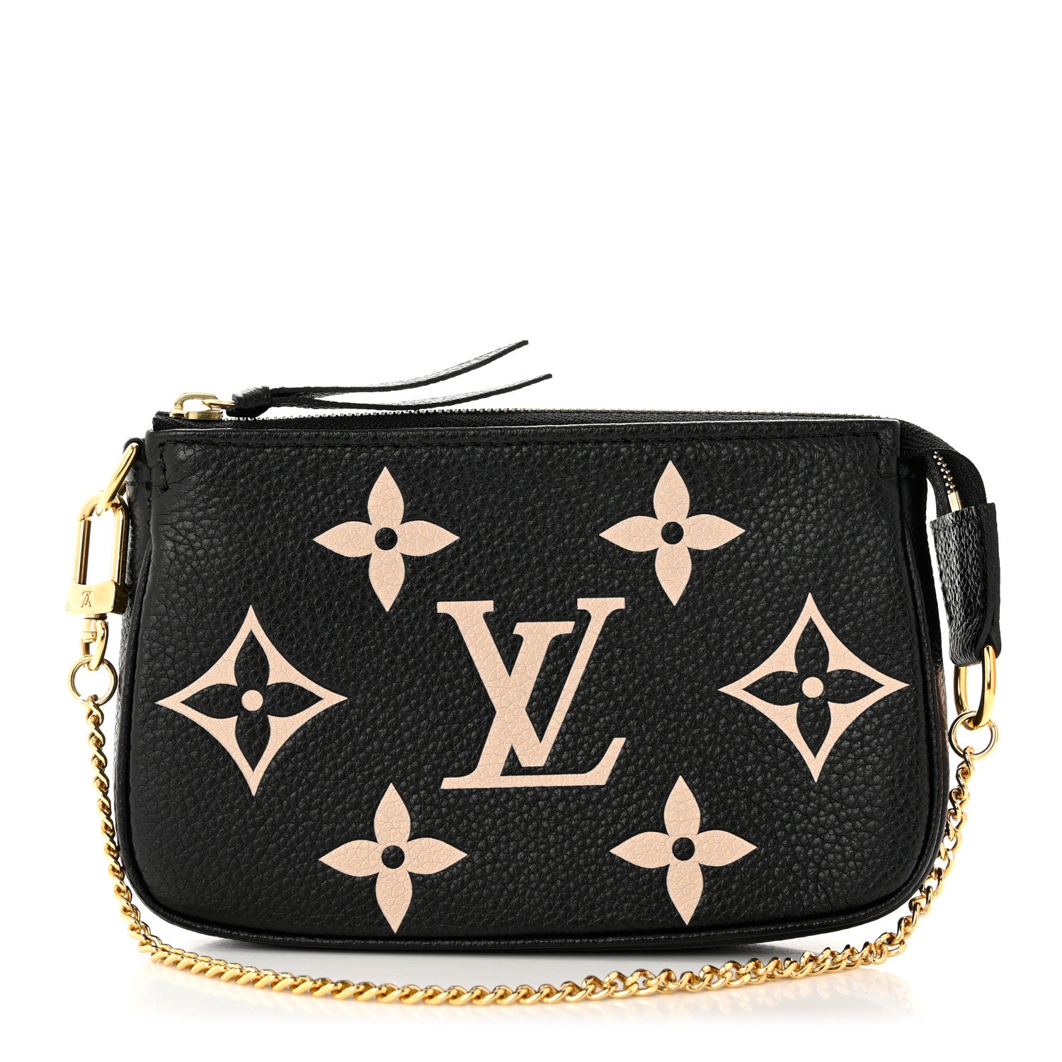 Louis Vuitton Empreinte Monogram Giant Mini Pochette Accessories Black 1 of 7