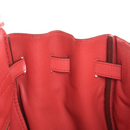 Hermes Taurillon Clemence Birkin 35 Bougainvillea 12 of 33