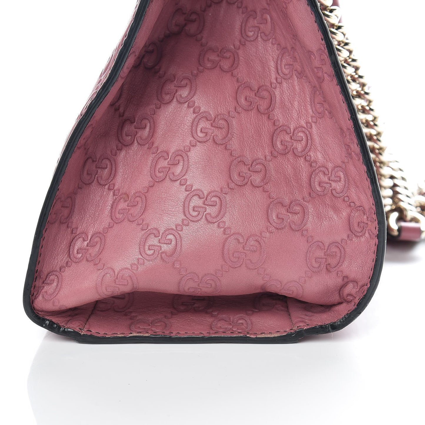 Guccissima Large Emily Chain Shoulder Bag Peonia Flower