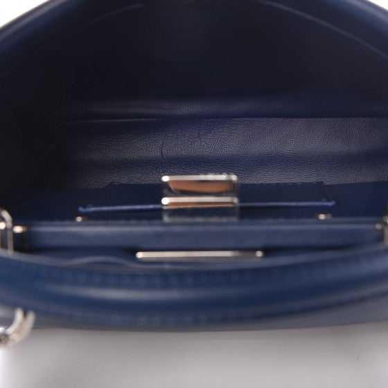 Nappa Mini Peekaboo Iconic Satchel True Blue