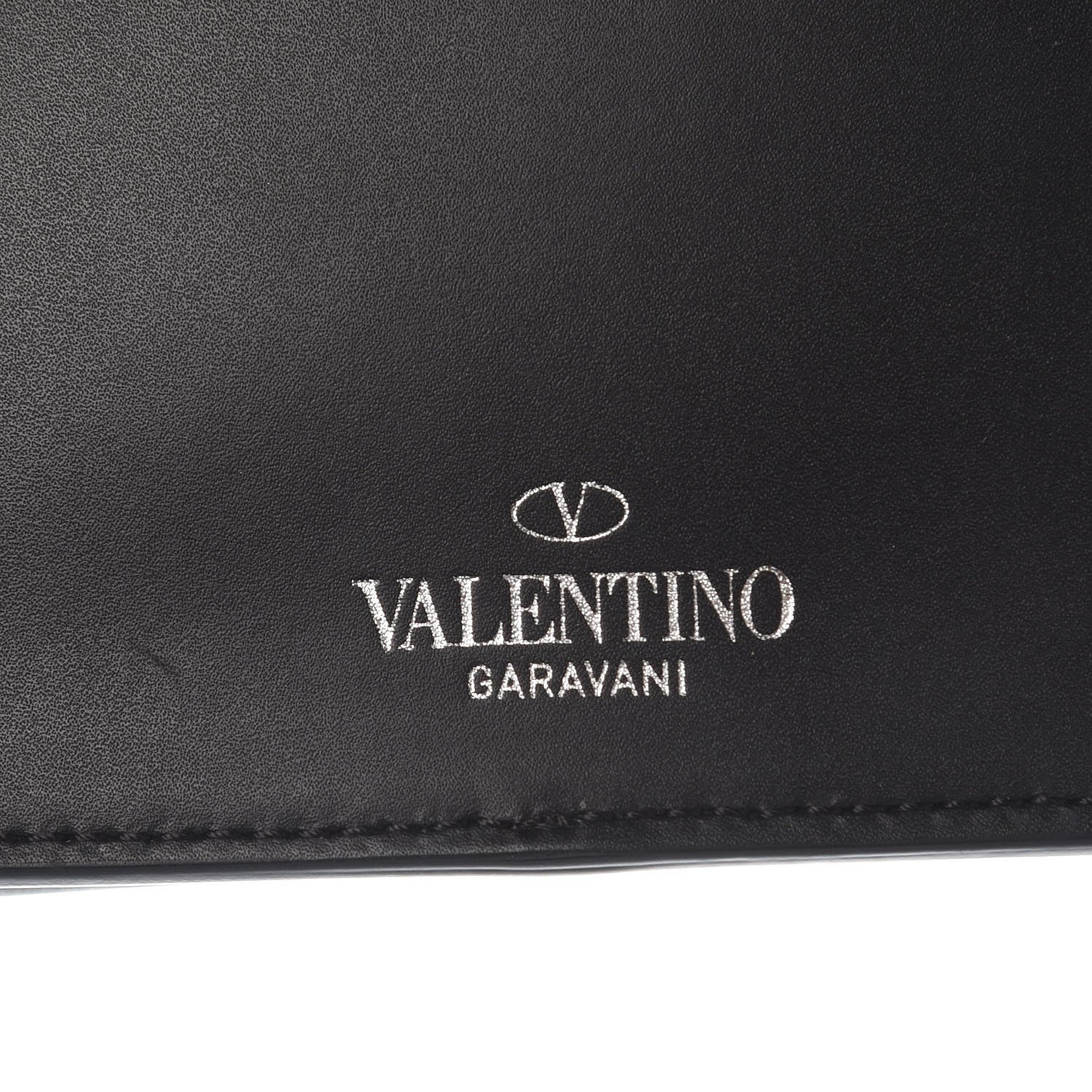 Valentino Garavani Calfskin VLTN Belt Bag Black White 7 of 7