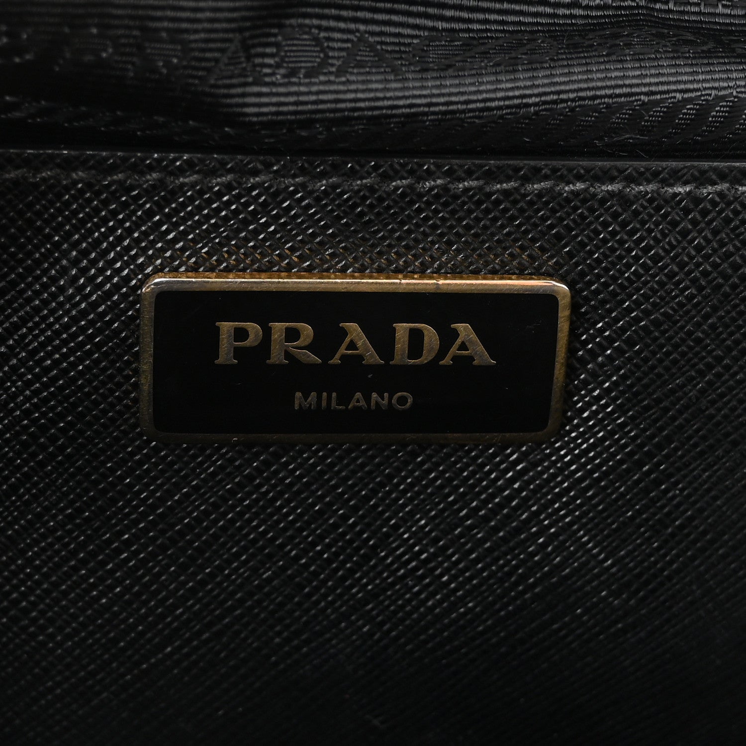 Prada Saffiano Lux Large Galleria Double Zip Tote Black 6 of 10