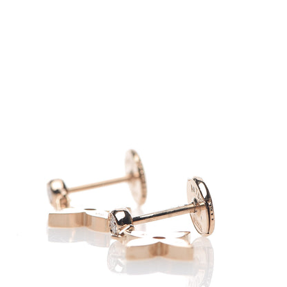 Louis Vuitton 18K Pink Gold Diamond Idylle Blossom Stud Earrings 3 of 6