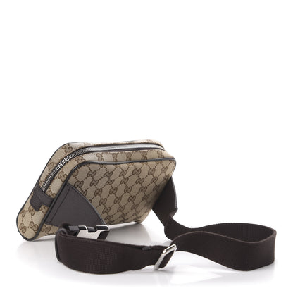 Gucci Monogram Belt Bag Dark Brown 4 of 19