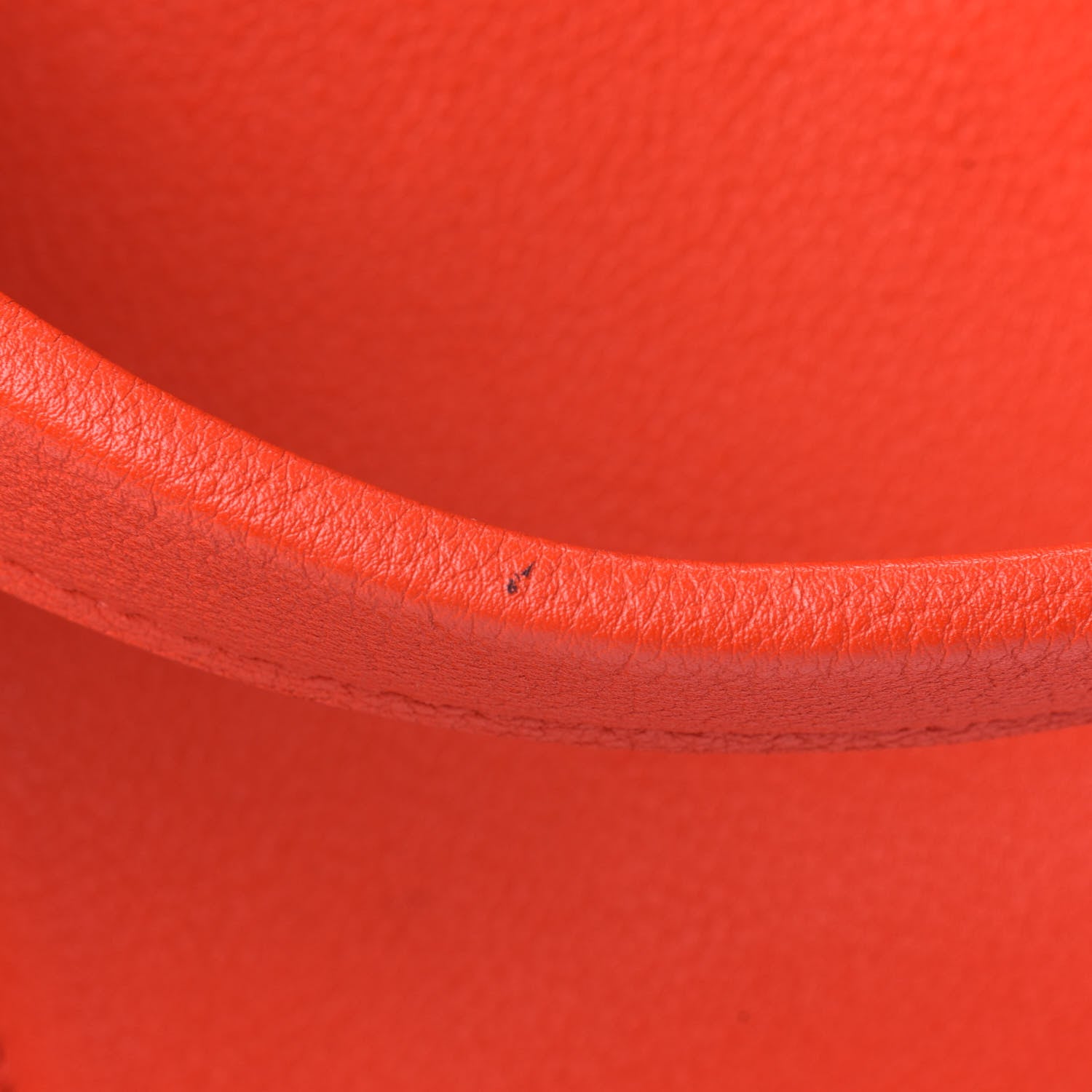 Celine Grained Calfskin Medium Edge Shoulder Bag Vermillion 16 of 16