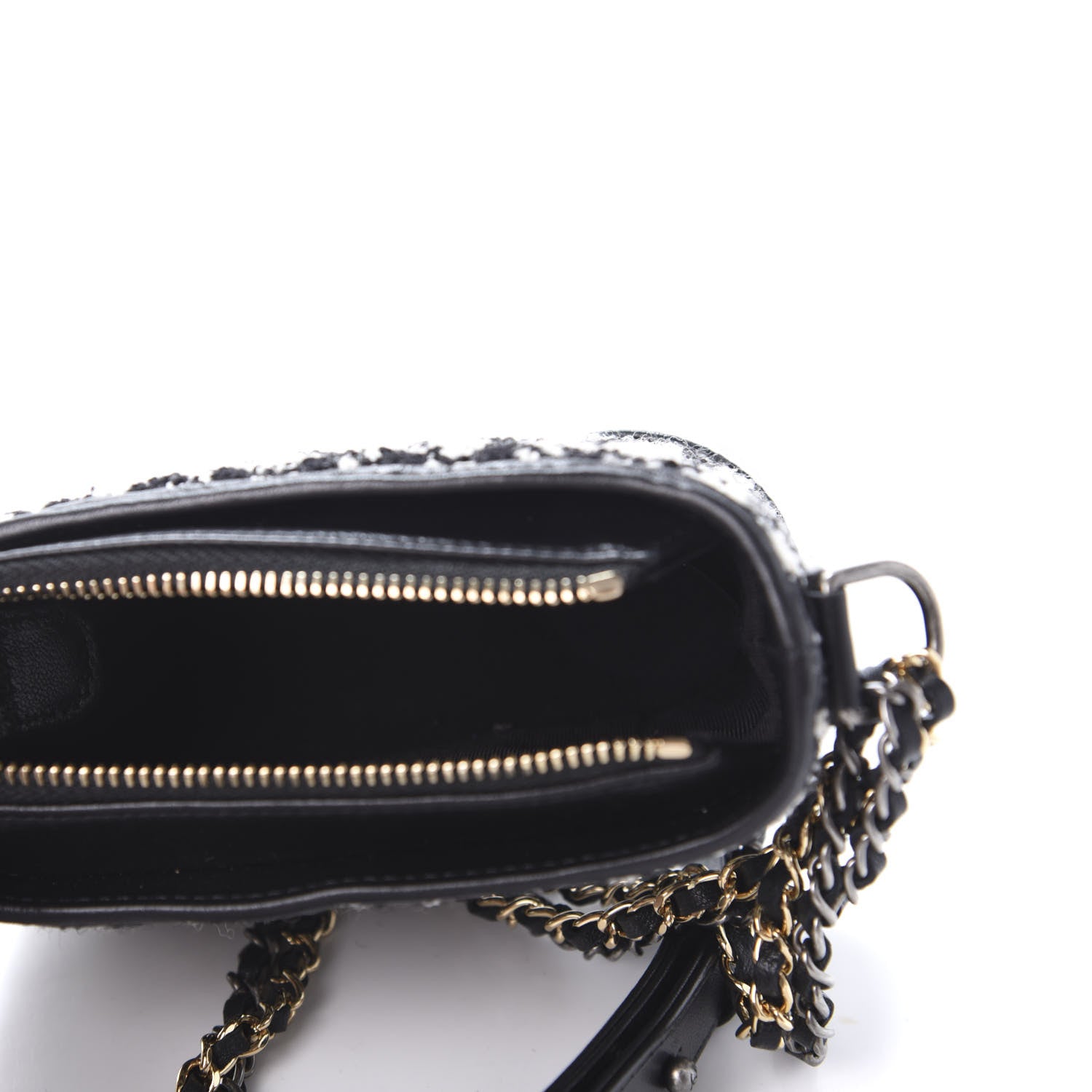 Chanel Lambskin Calfskin Tweed Success Story Set of 4 Minis Bags Black 14 of 24