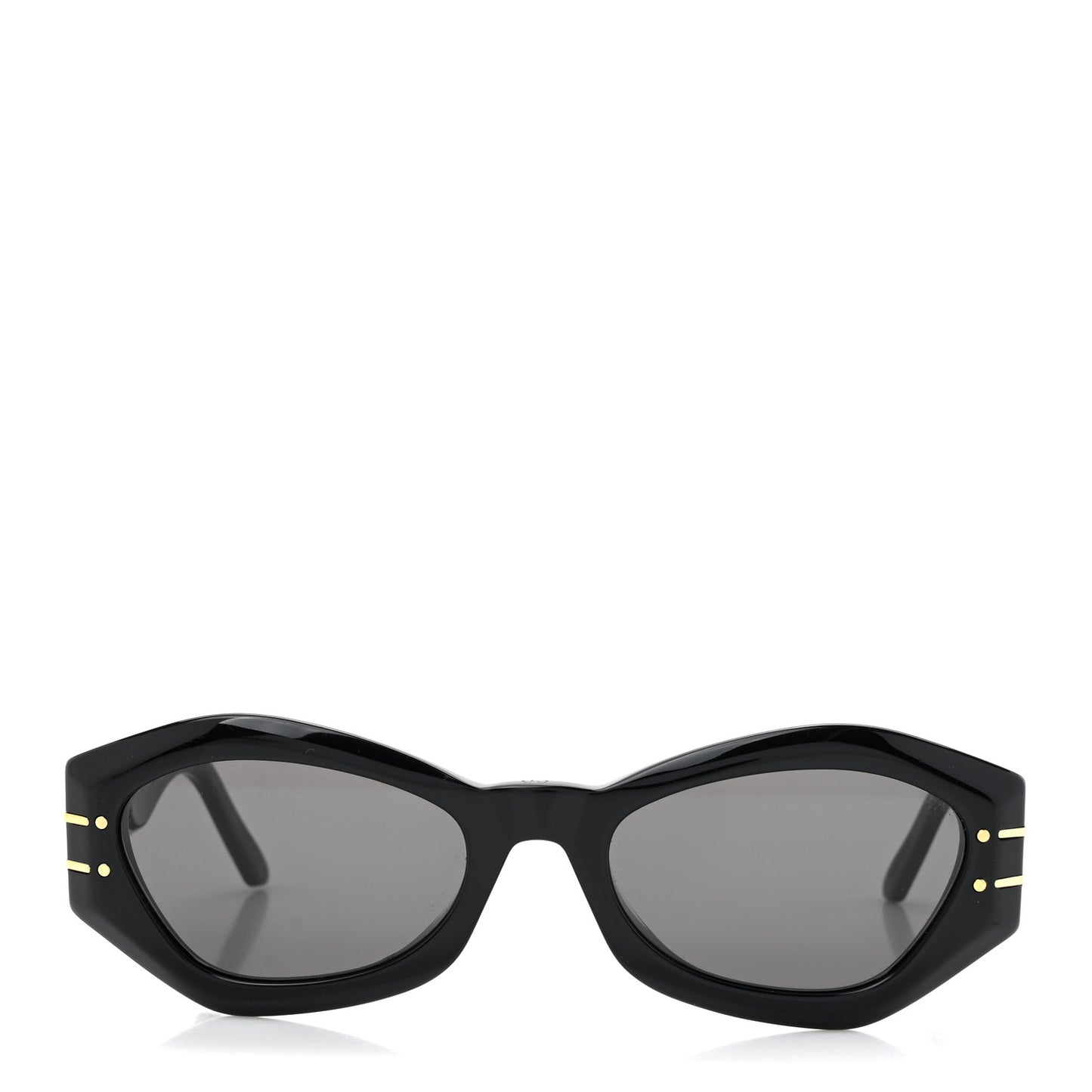 Acetate DiorSignature B1U Butterfly Sunglasses Black