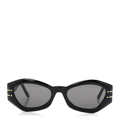 Christian Dior Acetate DiorSignature B1U Butterfly Sunglasses Black 2 of 9
