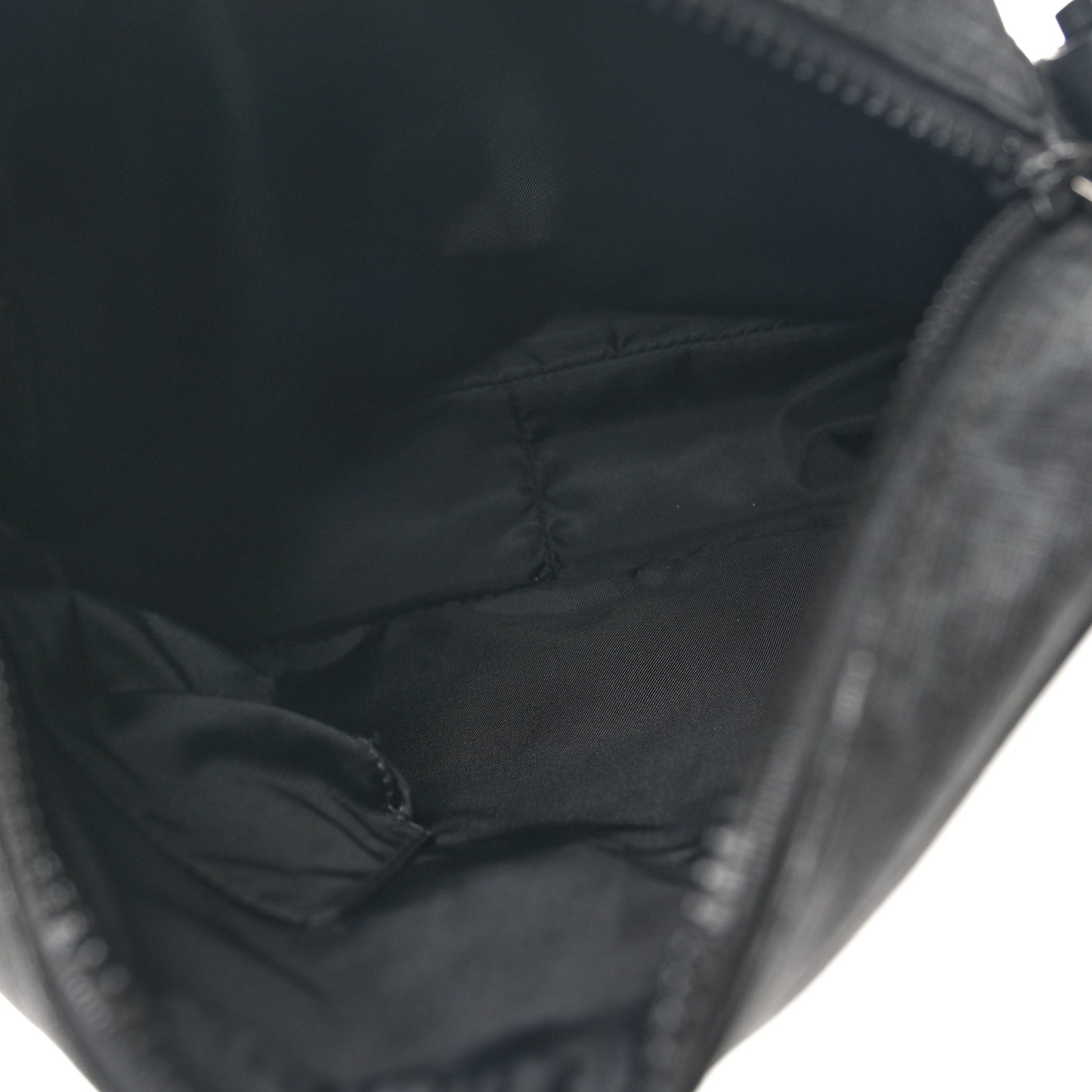 GG Supreme Monogram Messenger Bag Black Grey
