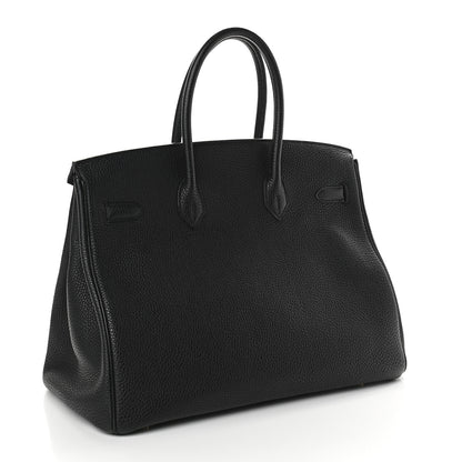 Hermes Togo Birkin 35 Black 2 of 10