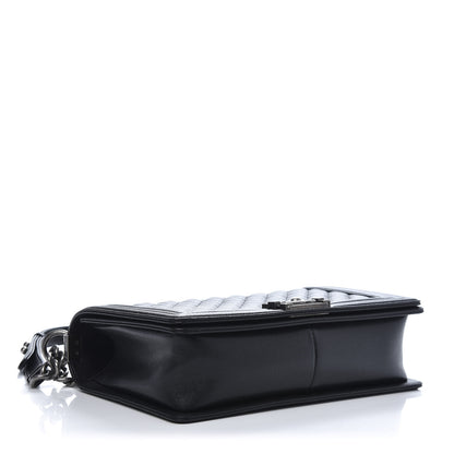Chanel Caviar Quilted New Medium Boy Flap Black 4 of 12