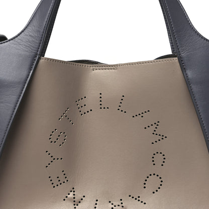 Stella McCartney Eco Alter Nappa East West Perforated Tote Moss Grey 8 of 12