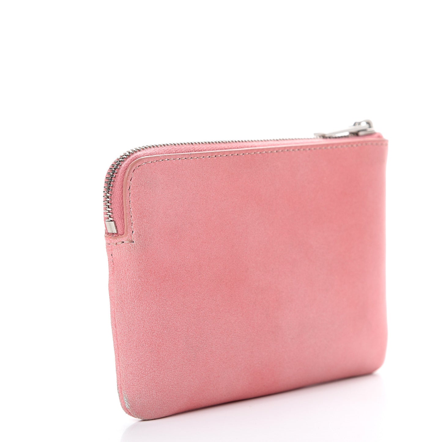 Lambskin Solo Coin Card Case Cloudy