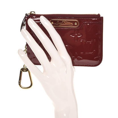 Louis Vuitton Vernis Key Pouch Griotte 2 of 7