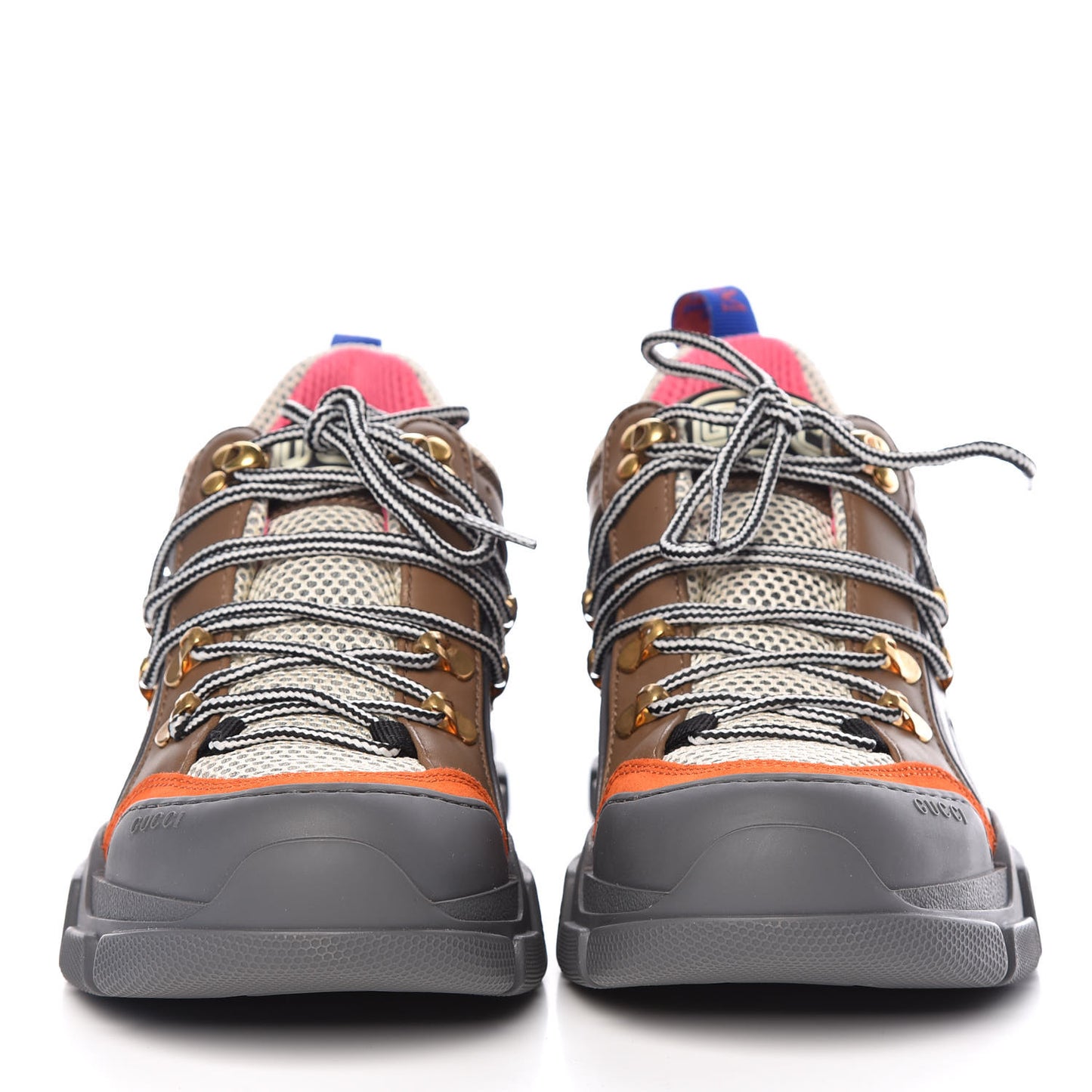 X SEGA Mesh Canvas Calfskin Womens Flashtrek Sneakers 38 White Box Pink Ardesia Loess