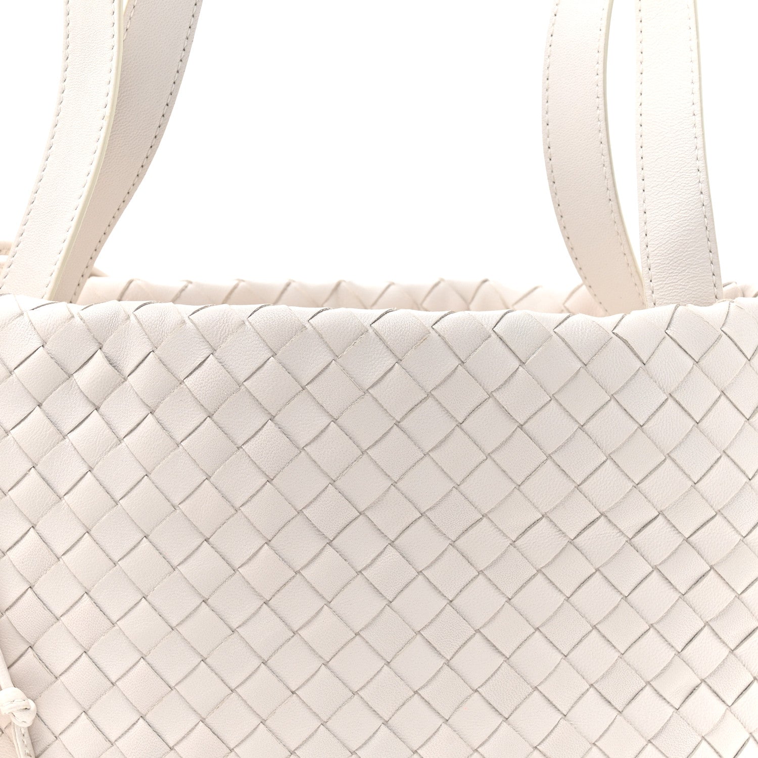 Bottega Veneta Nappa Intrecciato Small Bulb White 8 of 10
