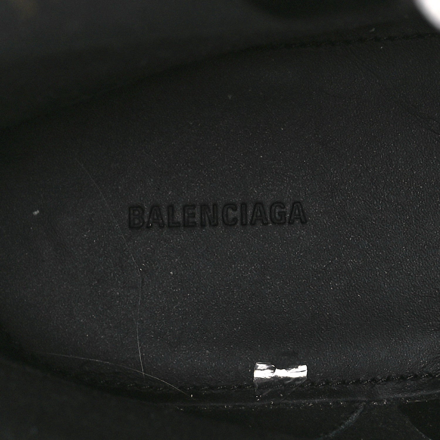 Balenciaga Calfskin Womens Strike 20mm Lace Up Boots 39 Black 7 of 9