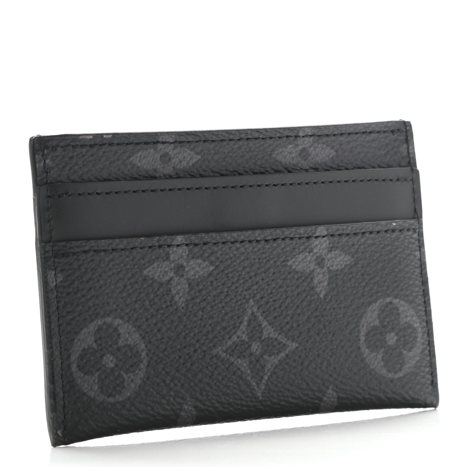 Louis Vuitton Monogram Eclipse Porte-Cartes Double Card Holder 3 of 7
